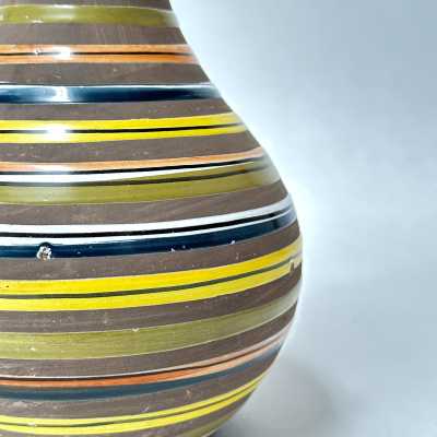 Ceramic Bottle Vase, Raymor, Italy c.1950