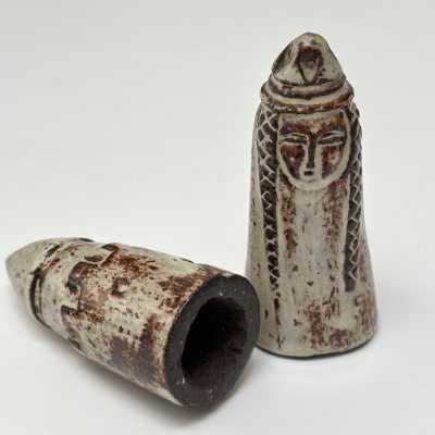 Stoneware Chess Game, André Hirlet, France c.1960