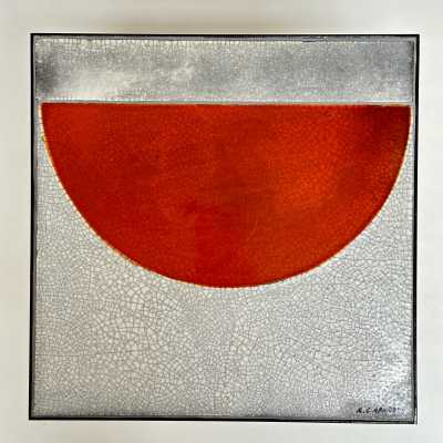 Glazed Lava End Tables, Roger Capron, Vallauris c.1965