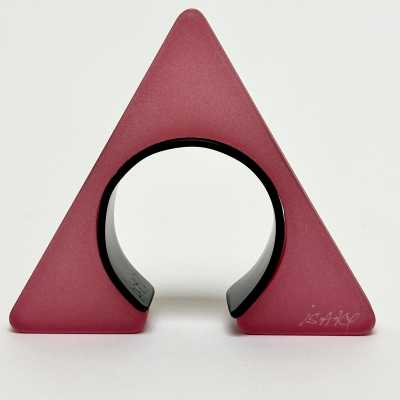 Sculptural Resin Cuff, Isaky, Paris c.1980