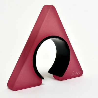 Sculptural Resin Cuff, Isaky, Paris c.1980