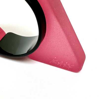 Sculptural Resin Cuff, Isaky, Paris c.1980