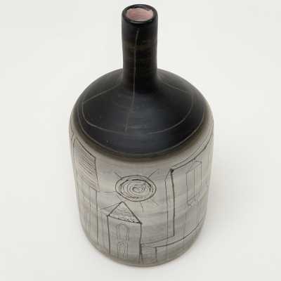 Jacques Innocenti, Bottle Vase, Vallauris c.1950
