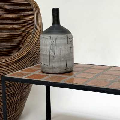 Jacques Innocenti, Bottle Vase, Vallauris c.1950