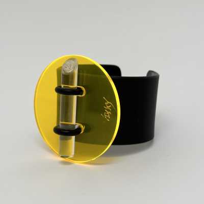 Isaky, Geometric Cuff, Paris c.1980