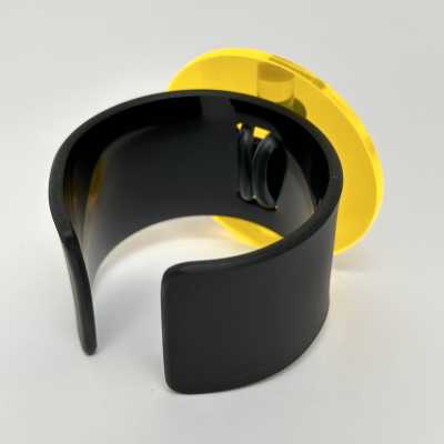 Isaky, Geometric Cuff, Paris c.1980