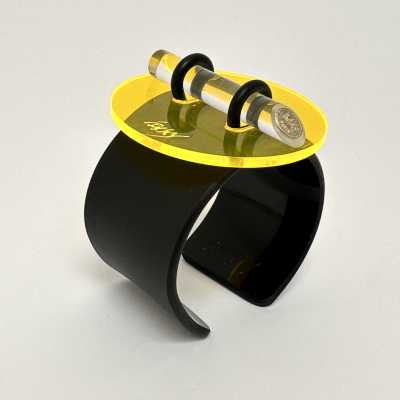 Isaky, Geometric Cuff, Paris c.1980