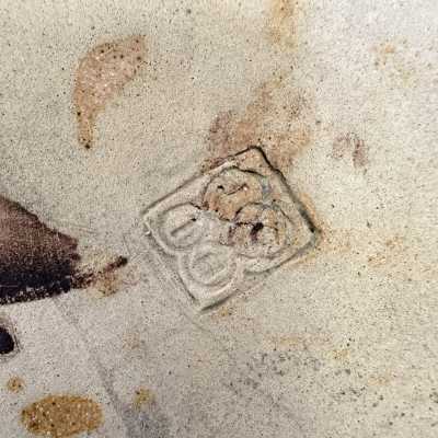Large Glazed Earthenware Dish, Biot c.1960