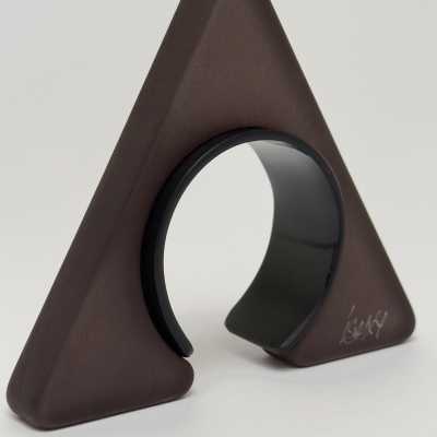 Sculptural Resin Cuff, Isaky, Paris c.1980