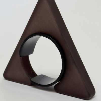 Sculptural Resin Cuff, Isaky, Paris c.1980