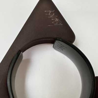 Sculptural Resin Cuff, Isaky, Paris c.1980