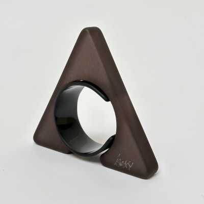 Sculptural Resin Cuff, Isaky, Paris c.1980