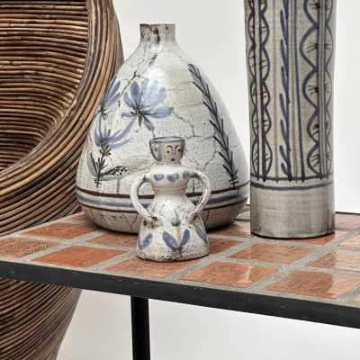 Gustave Reynaud, Set of 3 Ceramic Pieces, Vallauris c.1970