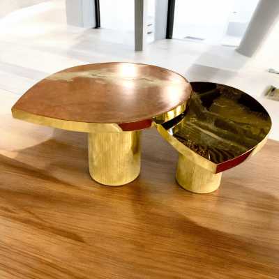 Marble coffee table