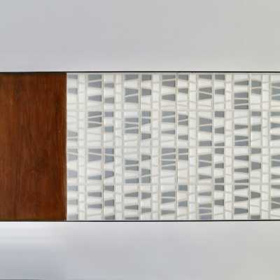 Roger Capron, Ceramic and Teak Low Table, Vallauris c.1960