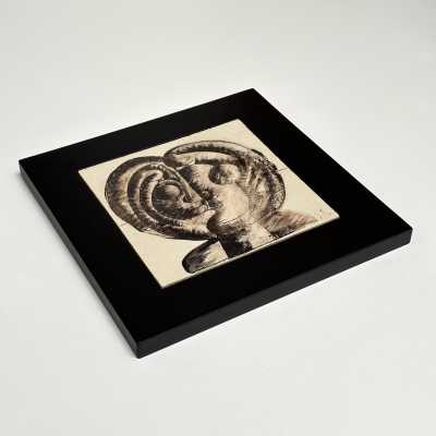 Decorative Art Tile, Roger Capron, Vallauris 1980