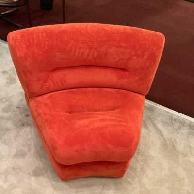 Orange sofa
