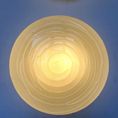 Mid-Century Modern Space Age Yellow Murano Glass Candy Wall Sconces Lighting Wall Lights or Ceiling Lights by Italian Murano Vistosi Manufacturer. The original manufacturer stamps the sticker labels. Famous manufacturing designers like Fabbian, Venini, Veronese, La Murrina, Aldo Nason, Stilnovo, Joe Colombo, Arteluce, Arredoluce, Lumi, Luci, Rggiani, Sciolari, Werner Pantone, Luigi Colani, Raak, Angelo Lelii, Angelo Brotto, Esperia, Francesco