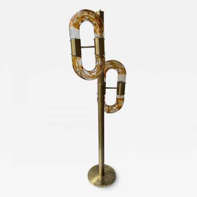 original vintage brass chain floor lamp by Aldo Nason for the Mazzega factory. Blown amber Murano glass. Famous manufactory like Venini, Vistosi, La Murrina, Seguso, Carlo Nason, Poliarte, Esperia, Angelo Brotto, Stilnovo, Arteluce, Arredoluce, Artemide, Pierre Cardin, Lumi, Luci, Raak, Angelo Lelii, Francesco Bocola, Superstudio, Enrico Tronconi, Mario Bellini, Harvey Guzzini, Luigi Massoni, Martinelli, Fabio Lenci, Gio Ponti.