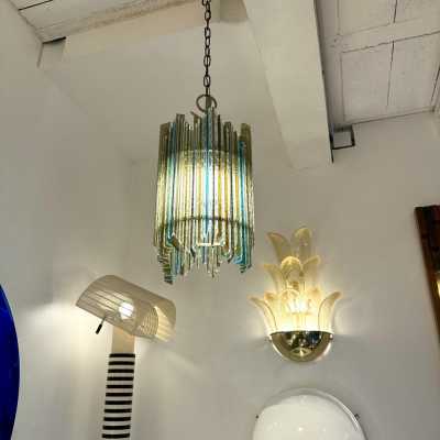 Mid-century modern chandeliers and pendants in hammered glass and silver-plated wrought iron from the Biancardi Jordan factory in Verona, in the Brutalist style, a competitor of Longobard Arte and Poliarte in the 1970s. Famous designers, such as Carlo Aldo Nason for Mazzega Murano, Venini, Vistosi, La Murrina, Esperia and Angelo Brotto.