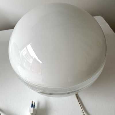 Pair of Mid-Century Modern Space Age table or bedside lamps model LT230 in clear and white textured kinetic Murano glass by Carlo Nason for the Mazzega factory. Famous Italian design like Venini, Vistosi, La Murrina, Aldo Nason, Stilnovo, Joe Colombo, Arteluce, Arredoluce, Lumi, Luci, Rggiani, Sciolari, Werner Pantone, Luigi Colani, Raak, Angelo Lelii, Angelo Brotto, Esperia, Francesco Bocola, Superstudio, Enrico Tronconi, Mario Bellini, Harvey Guzzini, Luigi Massoni, Martinelli, Pierre Ca