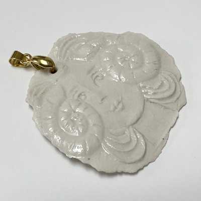 Roger Capron, Porcelain Charm, Aries, Vallauris 1973