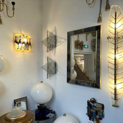Pair of mid century modern space age wall sconces, Harlequin sconces in textured multicolor Murano glass and metal. Can be used as flush mounting. Famous Italian design like Venini, Vistosi, La Murrina, Aldo Carlo Nason for Mazzega, Stilnovo, Joe Colombo, Arteluce, Arredoluce, Lumi, Luci, Rggiani, Sciolari, Werner Pantone, Luigi Colani, Raak, Angelo Lelii, Angelo Brotto, Esperia, Francesco Bocola, Superstudio, Enrico Tronconi, Mario Bellini, Harvey Guzzini, Luigi Massoni, Mar