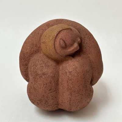 Ellen Blasi Van de Weg, Round, Stoneware Sculpture c.2000