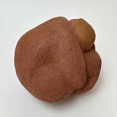 Ellen Blasi Van de Weg, Round, Stoneware Sculpture c.2000