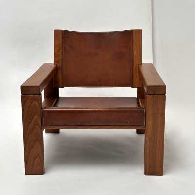 Lounge Chair, Michel Milleret, L’Orme Gallery, Paris 1979