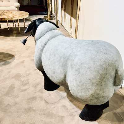 Bronze sheep Florence Jacquesson