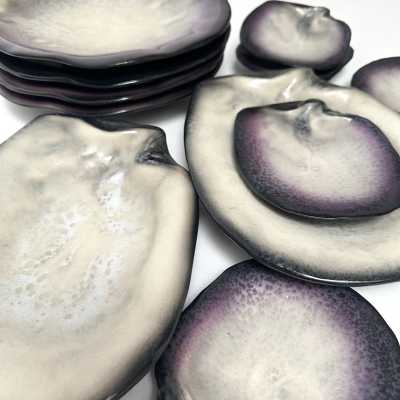 Set of Shell-Shaped Dishes Pol Chambost, France 1952