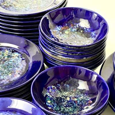 Set of Dishes, Morvan, France c.1980