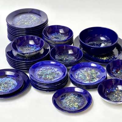 Set of Dishes, Morvan, France c.1980
