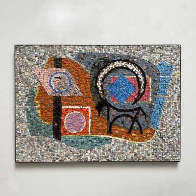 Molten Glass Mosaic Panel, Maximilien Herzele, 1965