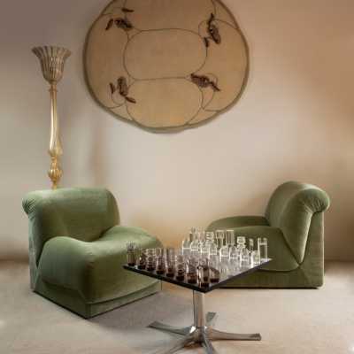 Doimo Salotti Pair of Armchairs