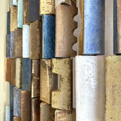 Stoneware Screen, Jean-Pierre Viot, France 1970