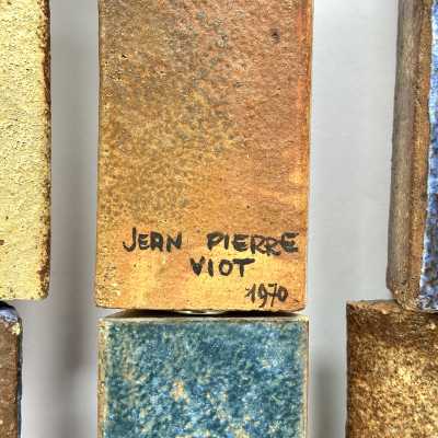 Stoneware Screen, Jean-Pierre Viot, France 1970