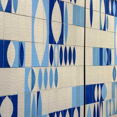 2 Large Decorative Panels, Roger Capron, Vallauris c.1960