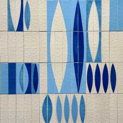 2 Large Decorative Panels, Roger Capron, Vallauris c.1960