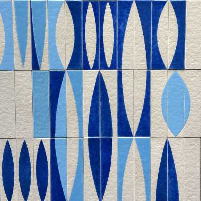 2 Large Decorative Panels, Roger Capron, Vallauris c.1960