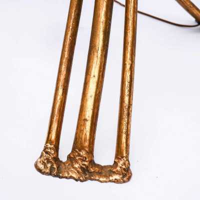 Sculptural floor lamp signed Henri Fernandez – France, circa 1970