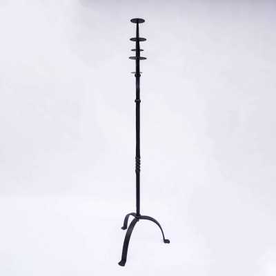 Wrought iron floor lamp