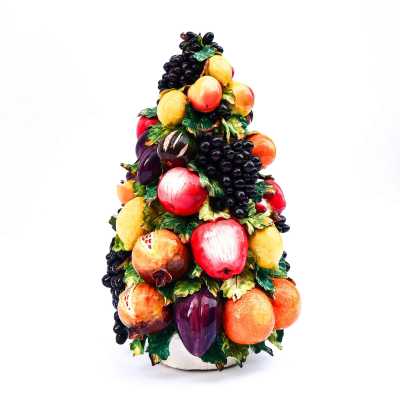 Large porcelain “Fruit Basket” – Capodimonte