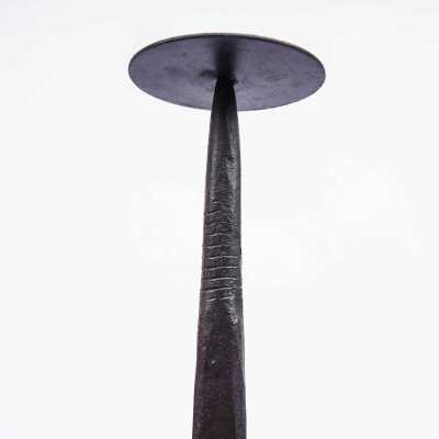 Wrought iron floor lamp