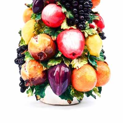 Large porcelain “Fruit Basket” – Capodimonte