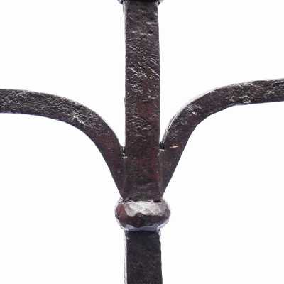 Wrought iron floor lamp