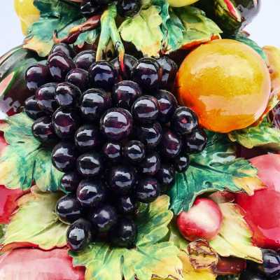 Large porcelain “Fruit Basket” – Capodimonte