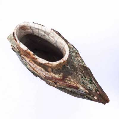 "Square" ceramic vase