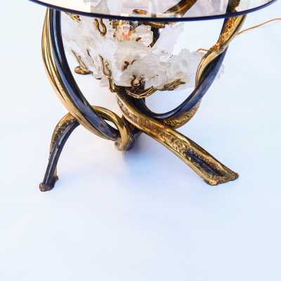Coffee table “Bouquet de Gypse” – Richard Faure, Paris, France, circa 1970-1980